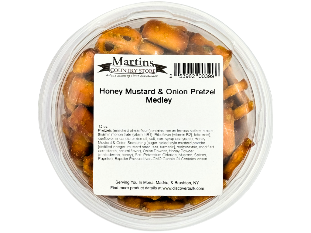 HONEY MUSTARD & ONION PRETZEL MIX 11oz