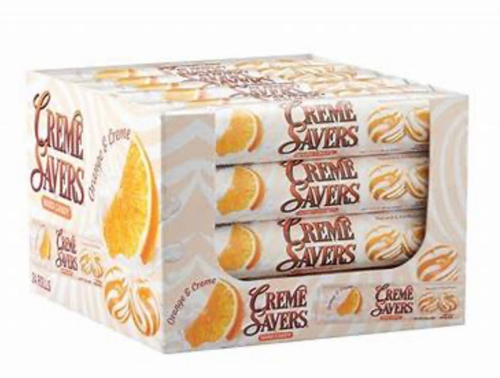 Nostalgic Orange 🍊 Cream Saver Retro Roll