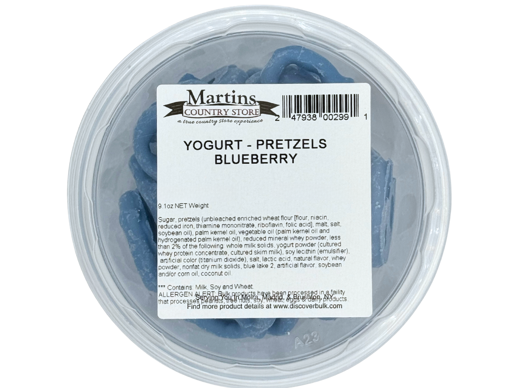 BLUEBERRY YOGURT PRETZELS 9.1oz