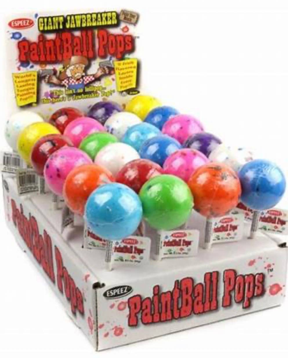 Novelty Giant Jumbo Jawbreakers on STICK