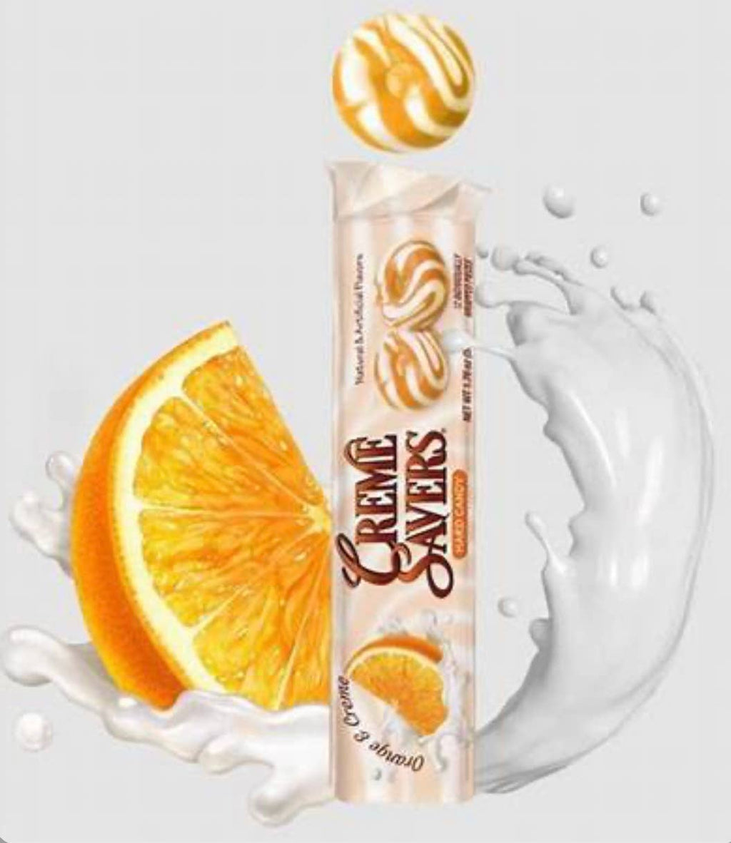 Nostalgic Orange 🍊 Cream Saver Retro Roll