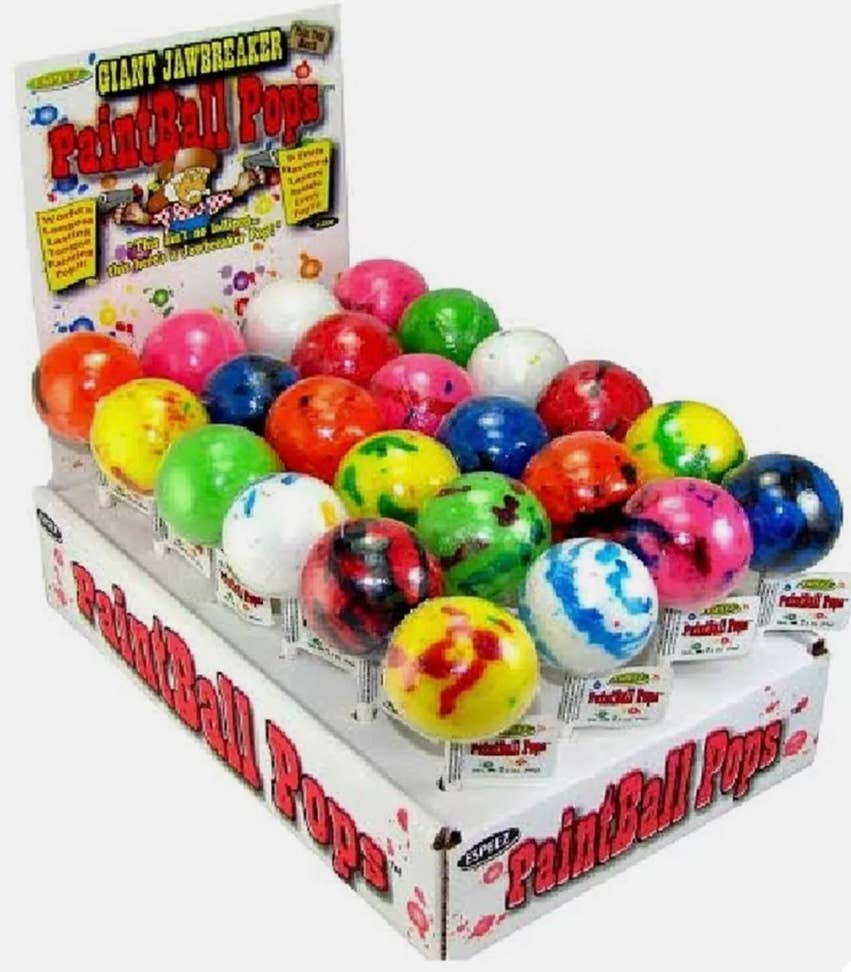 Novelty Giant Jumbo Jawbreakers on STICK