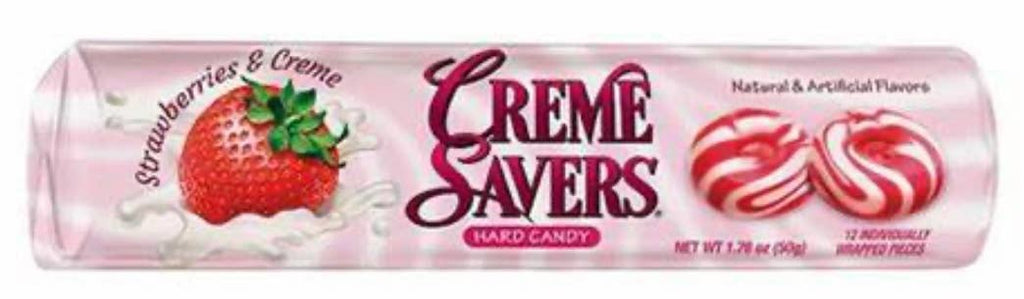 Nostalgic Strawberry 🍓 Cream Saver Retro Roll