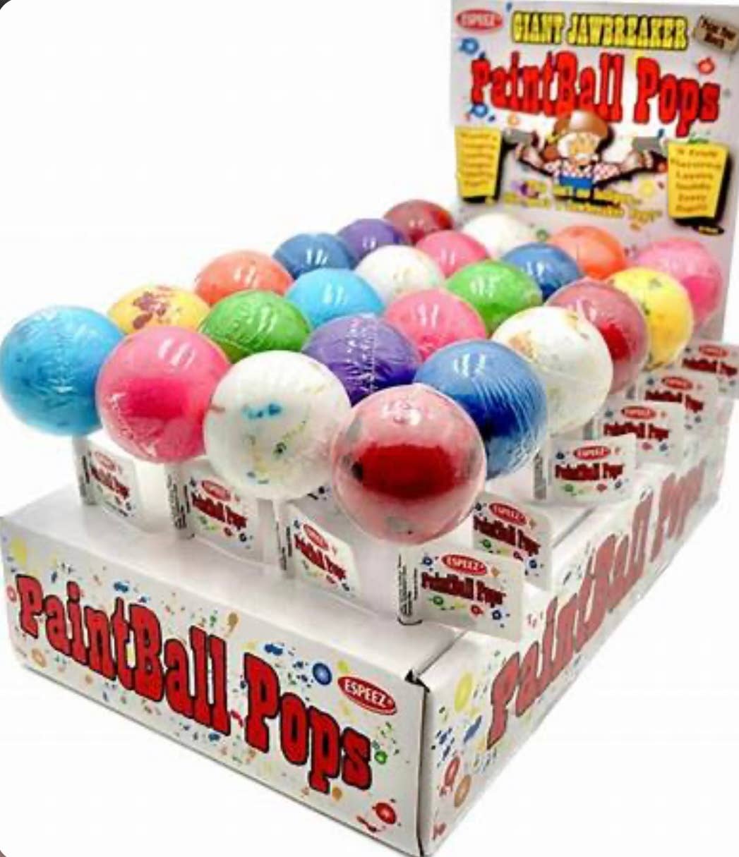 Novelty Giant Jumbo Jawbreakers on STICK