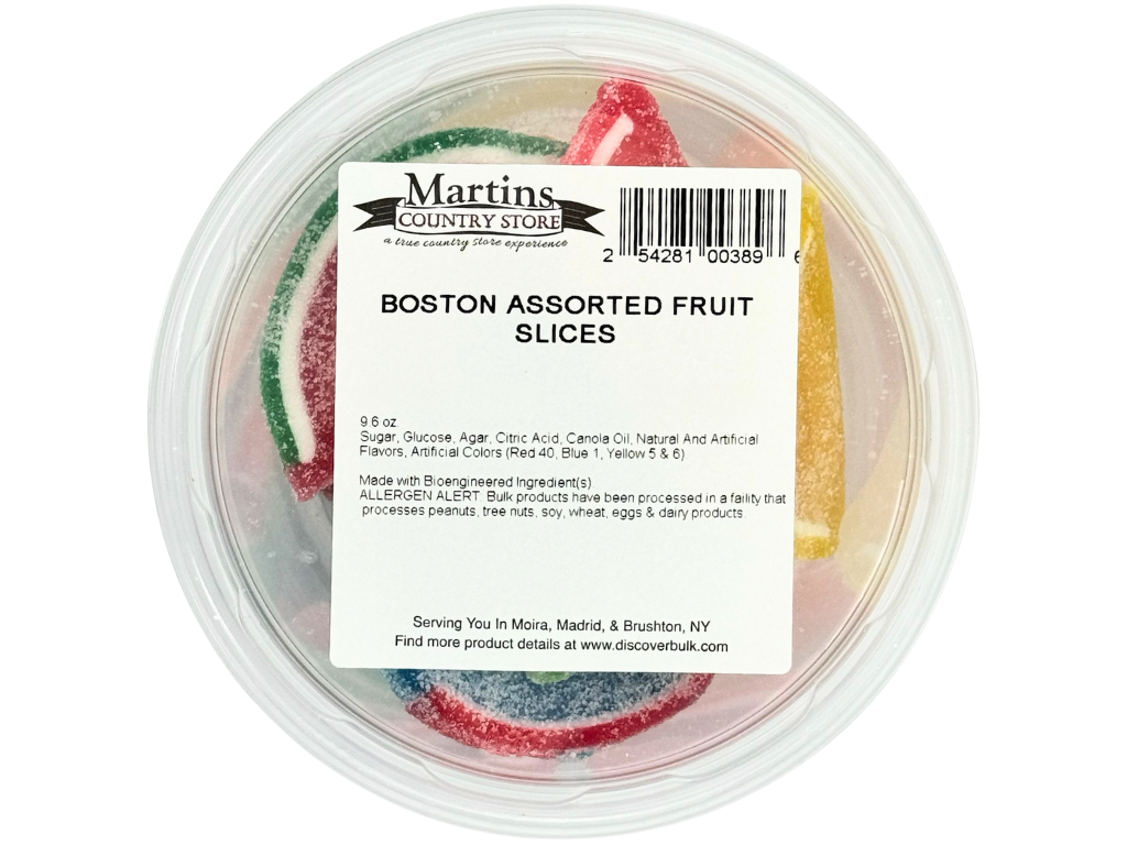 ASSORTED FRUIT SLICES 9.6oz